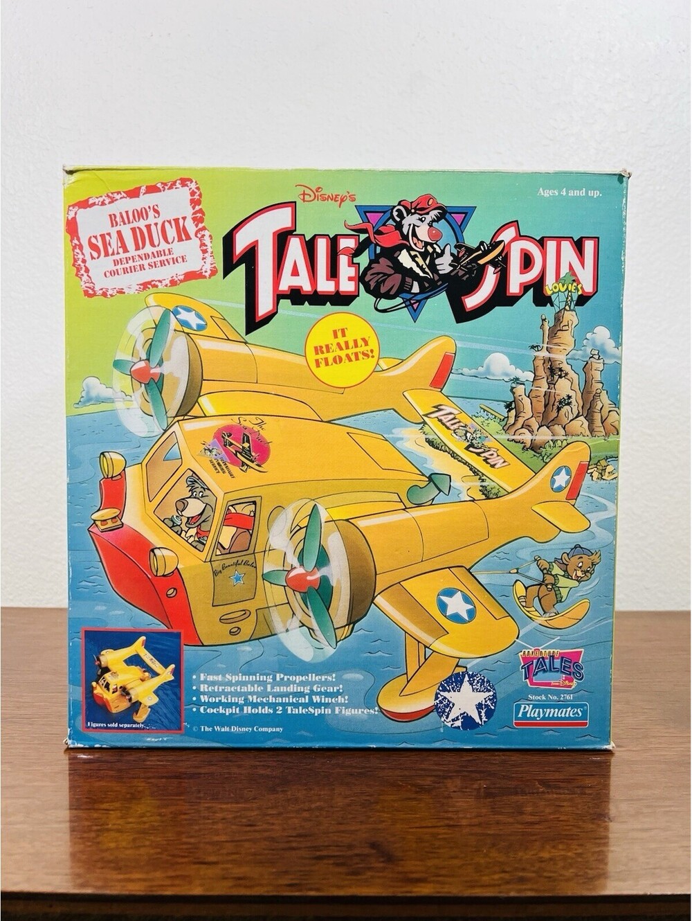 Rare! New In Box - Disney's Baloo Talespin Sea Duck - Playmates